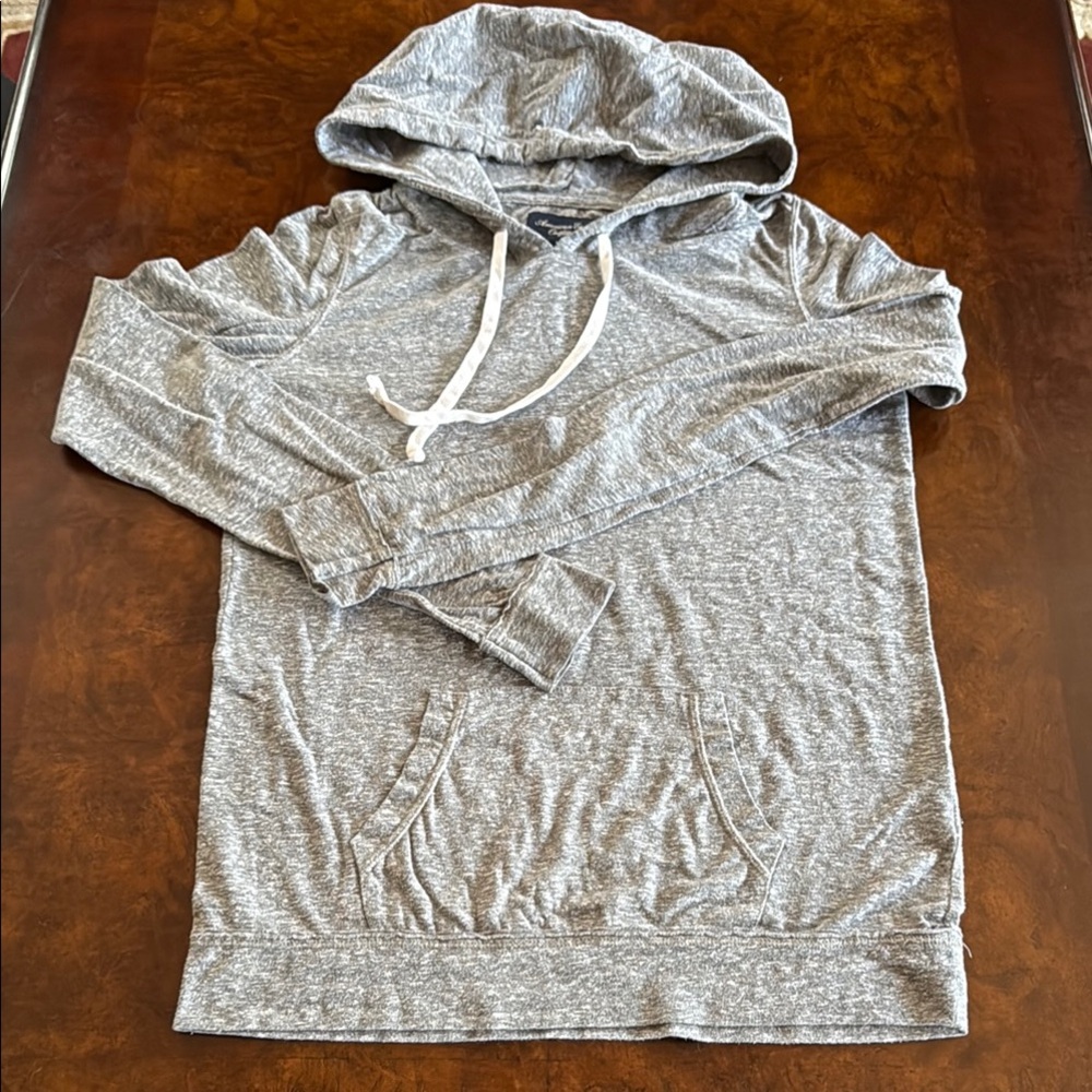 American Eagle Outfitters Heather Gray Hoodie